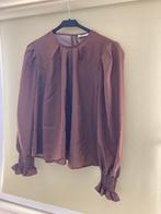 Mooie Only neon&nylon blouse, maat M, Maat 38/40 (M), Only, Bruin, Ophalen of Verzenden