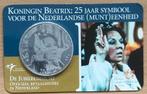 Nederland - Zilveren 10 euro coincard 2005 - Jubileummunt, Koningin Beatrix, Zilver, Euro's, Verzenden