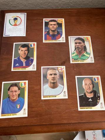 Panini Sticker Worldcup 2002 beschikbaar voor biedingen