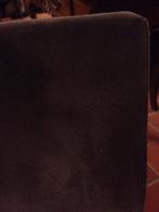 4x STOFFEN ARMSTOEL - BRUINE STOEL - RIBSTOF – Flamant, Ophalen, Hout, Mobitec, Bruin