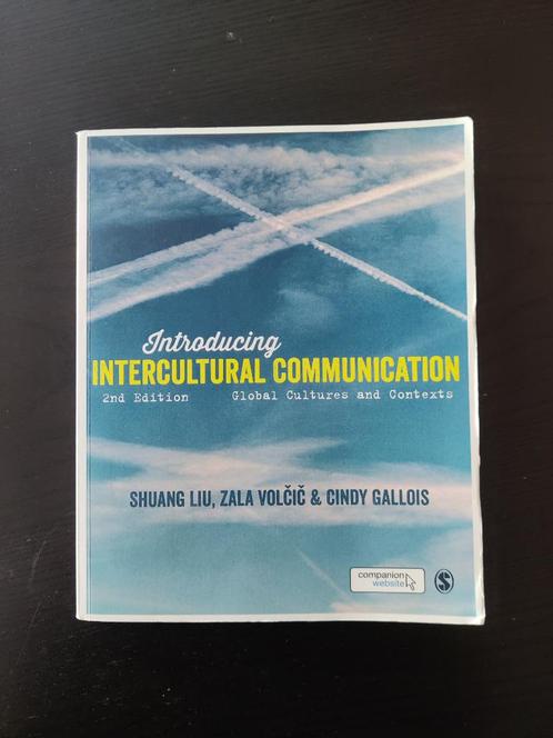 Introducing Intercultural Communication Liu Volcic Gallois, Boeken, Studieboeken en Cursussen, Zo goed als nieuw, WO, Alpha, Ophalen of Verzenden