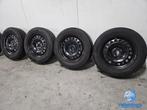 5-6mm! Originele VW Tiguan Audi Q3 WINTERSET 17 inch stalen, Banden en Velgen, 17 inch, Personenwagen, Gebruikt
