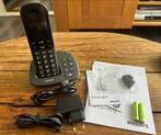 Philips XL495 DECT Telefoon met grote toetsen Zwart, Telecommunicatie, Vaste telefoons | Handsets en Draadloos, 1 handset, Ophalen of Verzenden