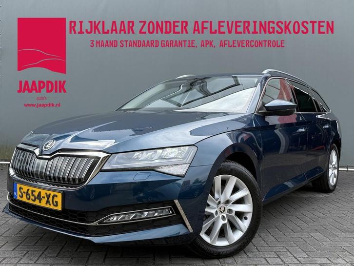 Skoda Superb Combi BWJ 2023 1.4 TSI iV 157 PK Business Editi, Auto's, Skoda, Bedrijf, Te koop, Superb, ABS, Achteruitrijcamera