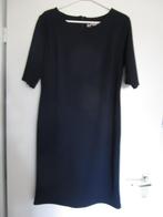 Sophia jurk donkerblauw maat XL korte mouw, Nieuw, Blauw, Ophalen of Verzenden, Onder de knie