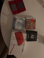 Nintendo DS Lite Rood - Compleet met Games!, Spelcomputers en Games, Spelcomputers | Nintendo DS, Met games, Ophalen of Verzenden