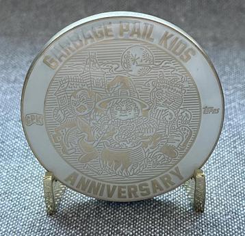 Garbage Pail Kids 2020 | White Cloisonné Coin #2 Nasty Nick beschikbaar voor biedingen