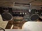 Vintage Sharp GF-A2 Ghettoblaster, Ophalen, Gebruikt, Radio, Met cd-speler