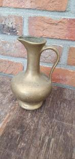 Antiek zware messing kannetje, Ophalen of Verzenden