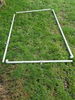 Reclame frame voor gevel, Ophalen