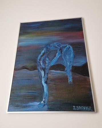 Olieverfschilderij van Stephanie Saffier (van der Waarden) beschikbaar voor biedingen