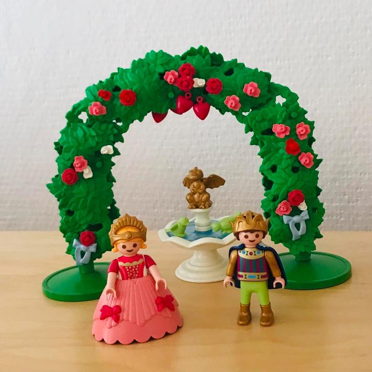 Playmobil 4257 Prinsessenboog Met Fontein, Kinderen en Baby's, Speelgoed | Playmobil, Zo goed als nieuw, Complete set, Ophalen of Verzenden