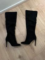 Lange zwarte laarzen maat 40, Kleding | Dames, Ophalen of Verzenden, Zo goed als nieuw