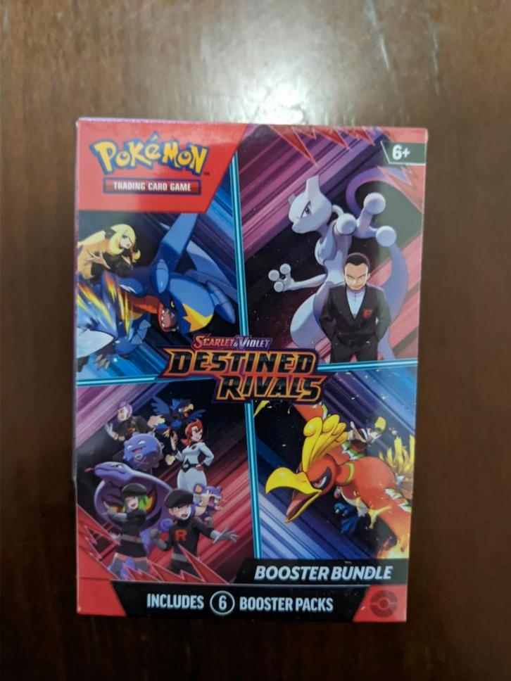 Pokémon Destined Rivals Booster Bundle, Hobby en Vrije tijd, Verzamelkaartspellen | Pokémon, Nieuw, Booster, Ophalen of Verzenden