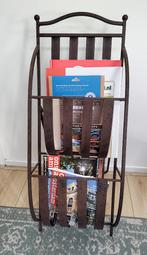 Lectuurrek smeedijzer - staand of hangend, Huis en Inrichting, Woonaccessoires | Krantenbakken en Lectuurbakken, Ophalen of Verzenden
