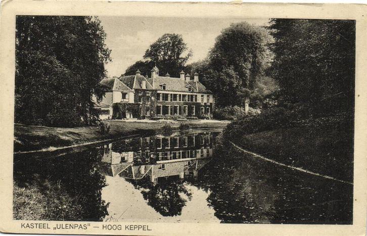 Kasteel Ulenpas - Hoog Keppel - 1929 gelopen, Verzamelen, Ansichtkaarten | Nederland, Ongelopen, Gelderland, Voor 1920, Ophalen of Verzenden