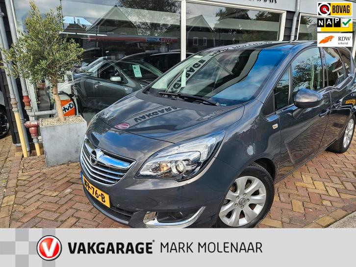 Opel MERIVA 1.4 Turbo Cosmo, Auto's, Opel, Te koop, Meriva, ABS, Achteruitrijcamera, Airbags, Airconditioning, Bluetooth, Bochtverlichting