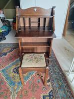 Schrijfbureau eiken Antiek, Antiek en Kunst, Ophalen
