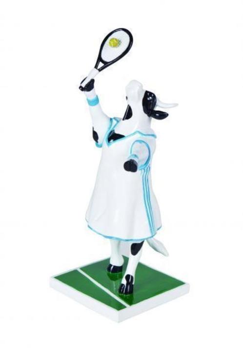 Nieuw Cow Parade koe Tennis cow gratis verzending., Antiek en Kunst, Kunst | Designobjecten, Ophalen of Verzenden
