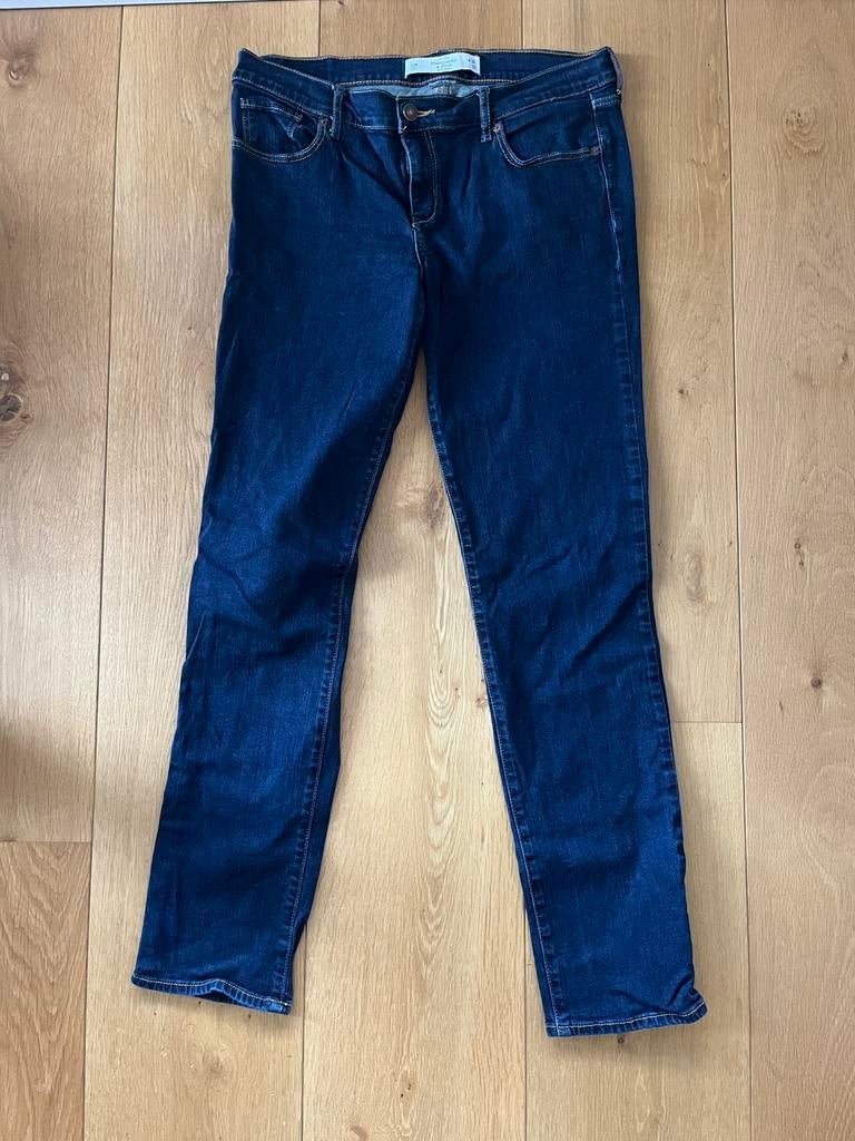 Abercrombie and fitch jeans, Ophalen of Verzenden, Zo goed als nieuw, Blauw, W30 - W32 (confectie 38/40)