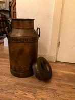 Oude koperen melkbus, Ophalen