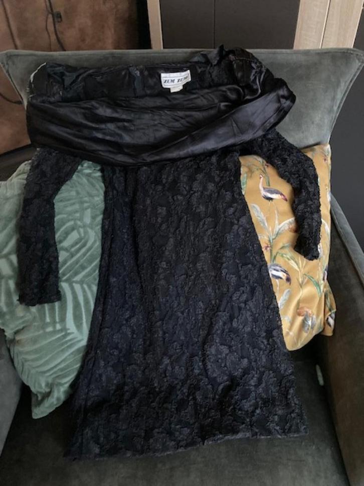 Cocktailjurkje ZumZum maat 36 zwart, Kleding | Dames, Jurken, Gedragen, Maat 36 (S), Zwart, Boven de knie, Ophalen of Verzenden