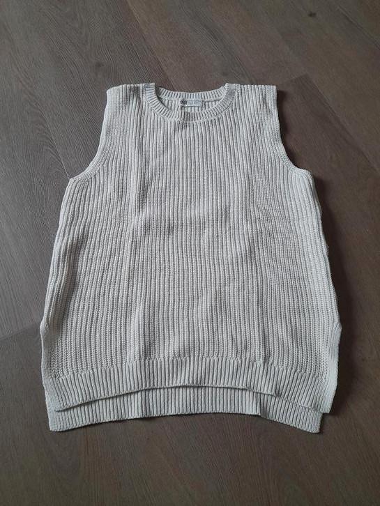 Zgan Meisjes Spencer ecru maat 134/140 H&M kindergeld tip, Kinderen en Baby's, Kinderkleding | Maat 134, Zo goed als nieuw, Meisje