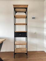 Vakkenkast met hout en staal, Ophalen, Zo goed als nieuw