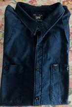 Lee Heren Overhemd - XL - Blauw, Ophalen of Verzenden, Zo goed als nieuw, Blauw, Halswijdte 43/44 (XL)