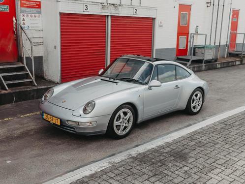 Porsche 911 3.6 Carrera 993 Targa 1996 'Polar Silver', Auto's, Porsche, Bedrijf, Benzine, Coupé, Automaat, Geïmporteerd, Zilver of Grijs