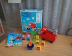 Peppa Pig Brandweerauto Bloxx - Duplo Compatibel, Kinderen en Baby's, Speelgoed | Bouwstenen, Ophalen of Verzenden, Gebruikt, Overige merken