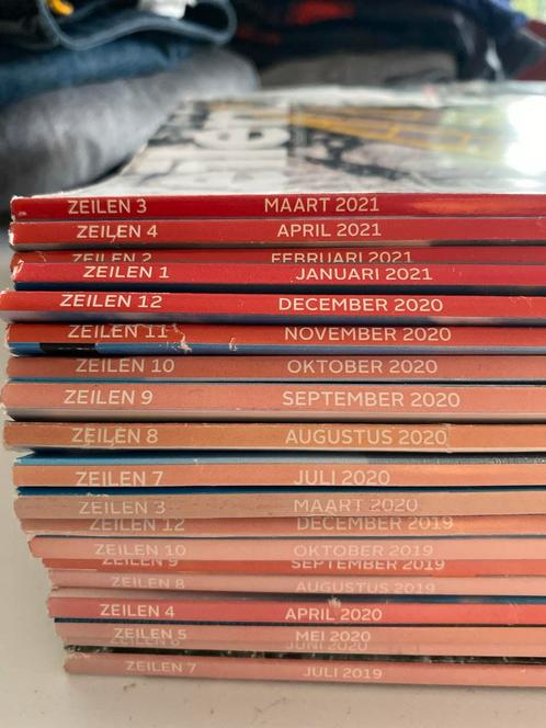 Zeilen Tijdschrift Collectie 2019-2021 (19 stuks), Boeken, Tijdschriften en Kranten, Gelezen, Sport en Vrije tijd, Ophalen
