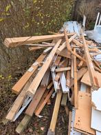 Partij sloophout - diverse soorten en maten, Ophalen, Gebruikt, Minder dan 25 mm, Balk
