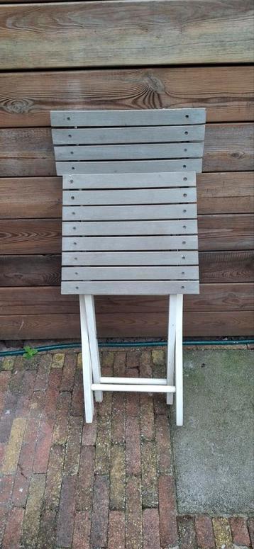 Opklapbare tuin/balkon stoel beschikbaar voor biedingen