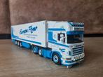 WSI SCANIA R500 VOORLOPER EUROPE FLEYER, Ophalen of Verzenden, Zo goed als nieuw, Bus of Vrachtwagen, Wsi
