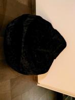 Zitzak Beanbag Fluffy XL Zwart - Zo Goed Als Nieuw, Ophalen, Zo goed als nieuw, Zwart, Zitzak