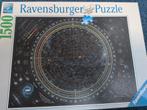 Ravensburger Puzzle - Map of the Universe 1500 stukjes, Ophalen of Verzenden, 500 t/m 1500 stukjes
