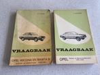 2 x Vraagbaak - Opel Ascona en Opel Manta, Ophalen of Verzenden
