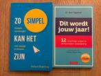 Twee boeken: Zo Simpel kan het zijn & Dit Wordt Jouw Jaar!, Ophalen, Zo goed als nieuw