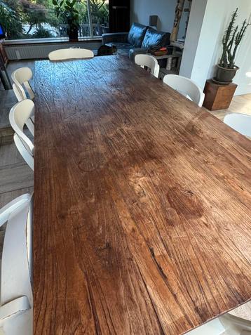 Eikenhouten Eettafel - 240cm beschikbaar voor biedingen