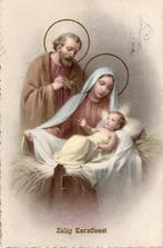 kerstkaart, Verzenden, 1940 tot 1960, Gelopen, Feest(dag)