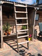 Decoratieve houten boot ladder, Doe-het-zelf en Verbouw, Ladders en Trappen, Ophalen of Verzenden, Zo goed als nieuw