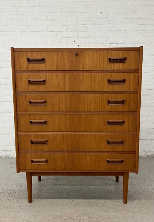 Gunnar Nielsen Tibergaard ladekast, Huis en Inrichting, Kasten | Ladekasten, Gebruikt, Minder dan 100 cm, 50 tot 100 cm, 25 tot 50 cm