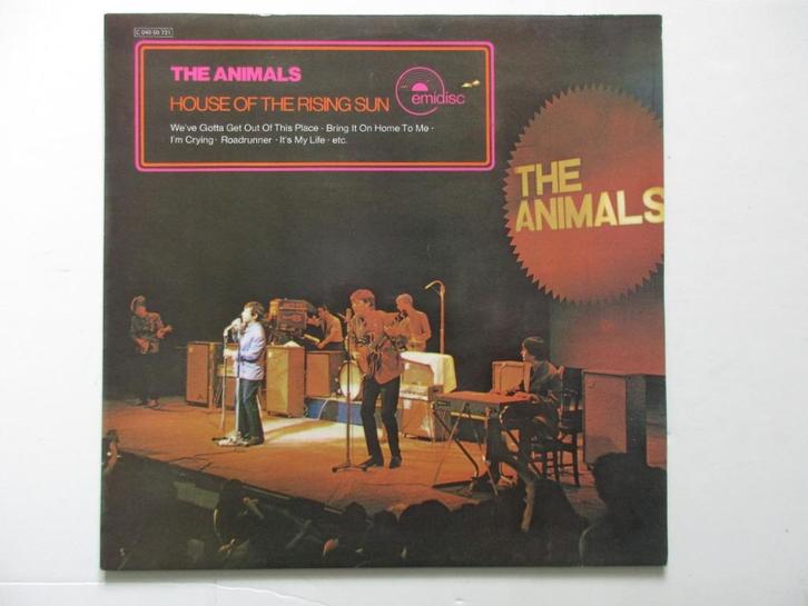 LP The Animals ‎ House Of The Rising Sun EX IZGS, Cd's en Dvd's, Vinyl | Pop, Zo goed als nieuw, 1960 tot 1980, 12 inch, Ophalen of Verzenden