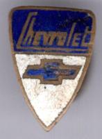 CHEVROLET email op koper auto knoopsgat speld ( E_092 ), Verzenden, Zo goed als nieuw, Transport, Speldje of Pin
