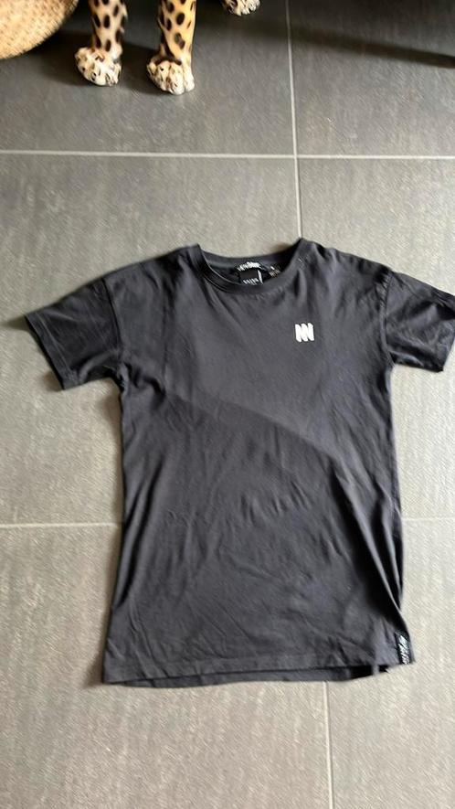 T-shirt Nik & Nik - Zwart - Maat 12/152, Kinderen en Baby's, Kinderkleding | Maat 152, Zo goed als nieuw, Meisje, Shirt of Longsleeve