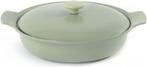 Braadpan BergHOFF Gietijzer 28 cm, Ophalen, Zo goed als nieuw, Gietijzer, Koekenpan of Braadpan