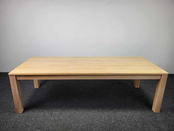 Houten boerentafel | 75 x 250 x 101 cm 24588, Antiek en Kunst, Antiek | Meubels | Tafels, Ophalen