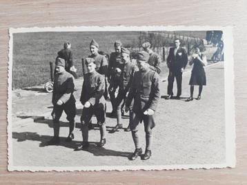 originele foto Nederlandse militairen mobilisatie 1939-1940 beschikbaar voor biedingen