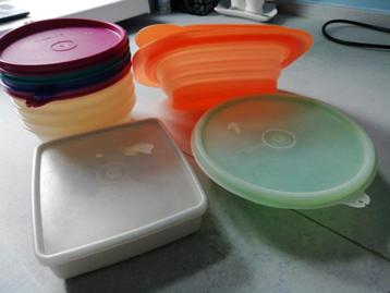 Diverse Tupperware bakjes beschikbaar voor biedingen